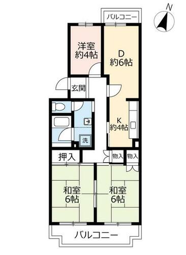 同じ建物の物件間取り写真 - ID:228050040144