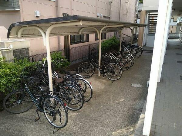 画像12:駐輪場　自転車＆原付のみ駐輪可