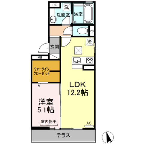 同じ建物の物件間取り写真 - ID:244003943176