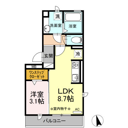 同じ建物の物件間取り写真 - ID:223032100903