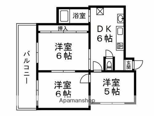 同じ建物の物件間取り写真 - ID:240028561412