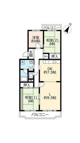 同じ建物の物件間取り写真 - ID:227082042248