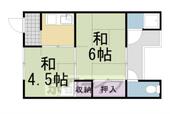 京都市西京区樫原分田 2階建 築55年のイメージ