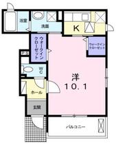 プリートカーサ  ｜ 静岡県三島市中島（賃貸アパート1K・1階・34.29㎡） その2