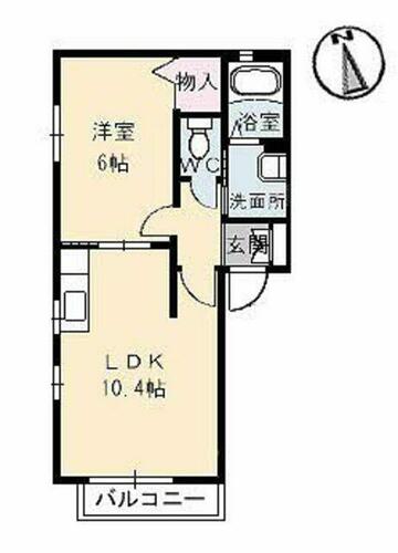 同じ建物の物件間取り写真 - ID:233015888446