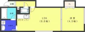 北海道札幌市中央区北七条西２１丁目（賃貸アパート1LDK・2階・32.40㎡） その2