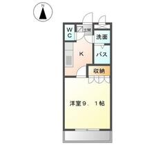 パルティーダ光吉 202 ｜ 大分県大分市大字光吉（賃貸アパート1K・2階・30.96㎡） その2