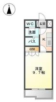 フローレンス明磧 105 ｜ 大分県大分市大字荏隈明磧（賃貸アパート1K・1階・29.75㎡） その2