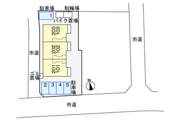 プレシャス・ガーデン（大島） 201｜神奈川県相模原市緑区大島(賃貸アパート1LDK・2階・46.09㎡)の写真 その13