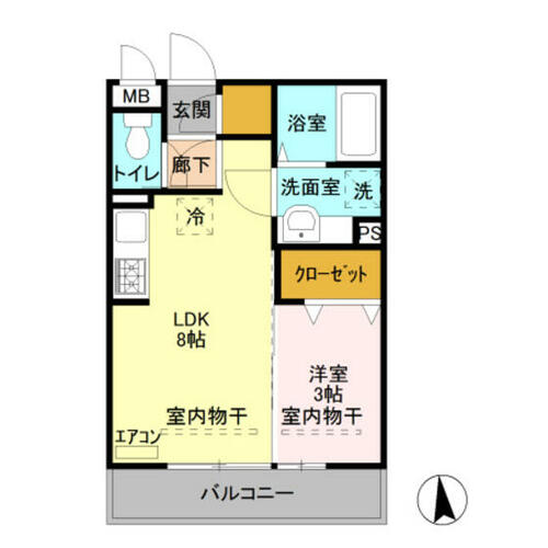 同じ建物の物件間取り写真 - ID:210002738548