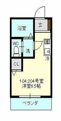 ａｎｎｅａｕ上星川｜神奈川県横浜市保土ケ谷区川島町(賃貸アパート1R・2階・17.39㎡)の写真 その2