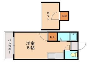 福岡県福岡市東区松香台１丁目（賃貸アパート1R・1階・21.87㎡） その2