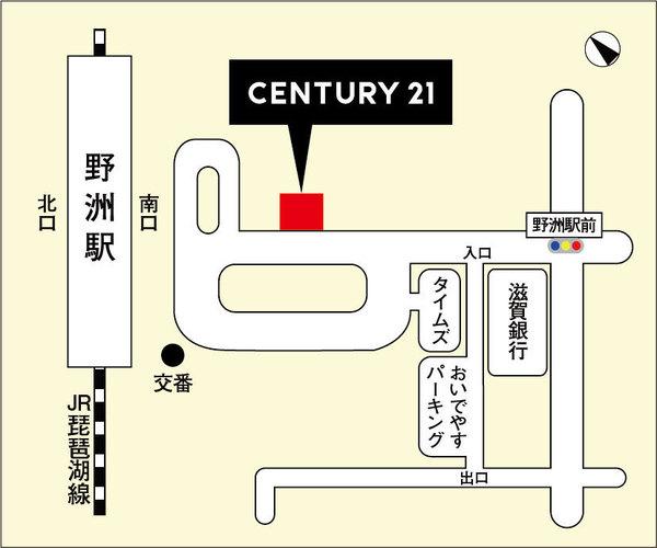 西村マンション（野洲市西河原）｜滋賀県野洲市西河原(賃貸マンション3DK・2階・50.00㎡)の写真 その3