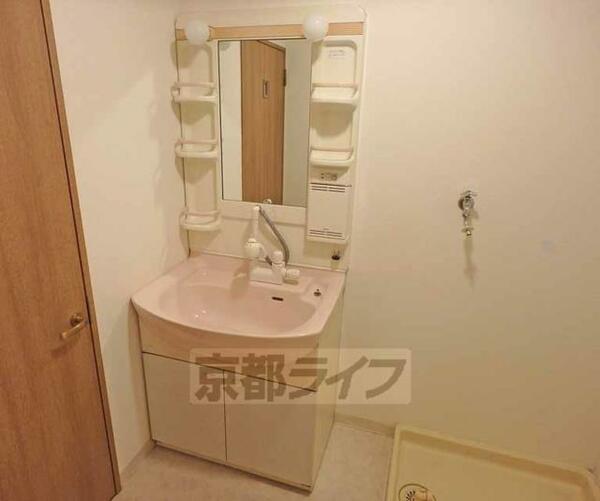 画像6:独立シャワー洗面台です。