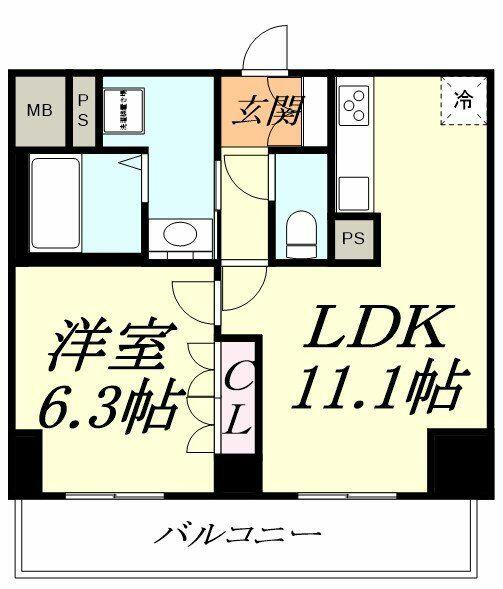 ロイジェントさいたま新都心｜埼玉県さいたま市大宮区吉敷町４丁目(賃貸マンション1LDK・4階・40.81㎡)の写真 その2