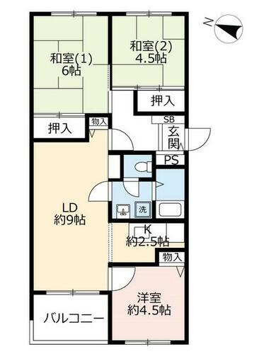 同じ建物の物件間取り写真 - ID:228050270128