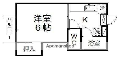 同じ建物の物件間取り写真 - ID:204003855072