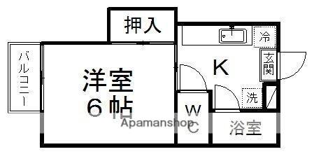 同じ建物の物件間取り写真 - ID:204003967255