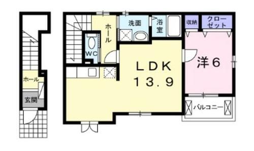 同じ建物の物件間取り写真 - ID:211046887157