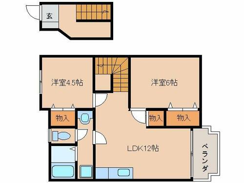 同じ建物の物件間取り写真 - ID:229008735596