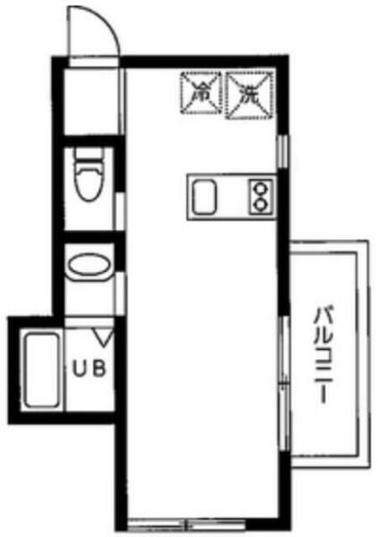 Ａｌｔ　Ｒａｏｍ｜東京都大田区羽田３丁目(賃貸マンション1R・3階・19.22㎡)の写真 その2