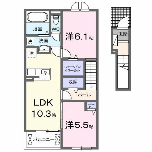 同じ建物の物件間取り写真 - ID:227079654477