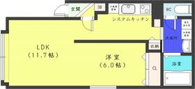 北海道札幌市西区二十四軒四条４丁目（賃貸マンション1LDK・1階・45.58㎡） その2