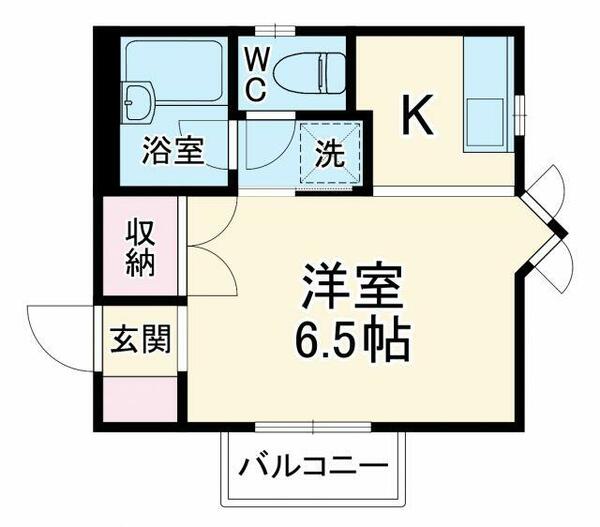 愛知県名古屋市千種区内山２丁目(賃貸アパート1K・1階・22.77㎡)の写真 その2