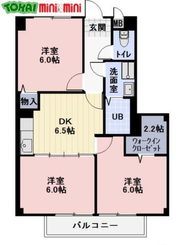 同じ建物の物件間取り写真 - ID:224003465327