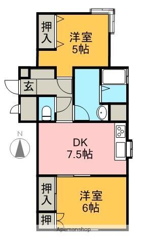 同じ建物の物件間取り写真 - ID:238007061597