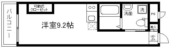 Ｇ－Ｄｅｓｉｇｎ京都西院 206｜京都府京都市中京区壬生土居ノ内町(賃貸マンション1R・2階・25.20㎡)の写真 その2