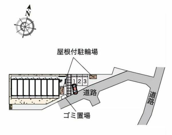 神奈川県川崎市中原区宮内１丁目(賃貸マンション1K・1階・20.81㎡)の写真 その13