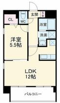 ＣＬＡＳＳＩＣＯ 201 ｜ 愛知県名古屋市中村区竹橋町（賃貸マンション1LDK・2階・40.04㎡） その2