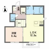 サウスグリーン 101 ｜ 岩手県盛岡市南仙北２丁目（賃貸アパート1LDK・1階・47.36㎡） その2