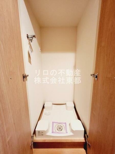 画像16:洗濯機置場には防水パンを設置！水漏れも安心です◎