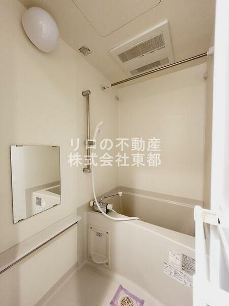 画像6:浴室には乾燥機が付いているので便利ですね☆
