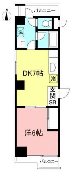 サンロイヤルハイツ 303｜東京都板橋区弥生町(賃貸マンション1DK・3階・30.28㎡)の写真 その2