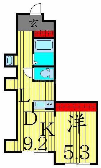 ＤＵＡＬ堀切 305｜東京都葛飾区堀切４丁目(賃貸アパート1LDK・3階・30.01㎡)の写真 その2