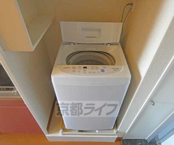 画像12:洗濯機置き場です。