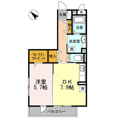 神奈川県横浜市戸塚区平戸町(賃貸アパート1DK・1階・40.62㎡)の写真 その2