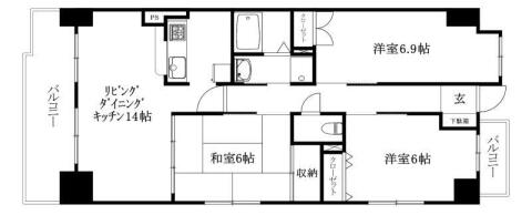 同じ建物の物件間取り写真 - ID:238006747114