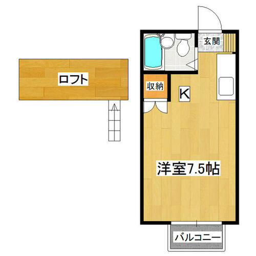 同じ建物の物件間取り写真 - ID:208009248706