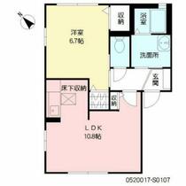 ソラーレＳ 107 ｜ 大分県中津市大字大塚（賃貸アパート1LDK・1階・42.72㎡） その2