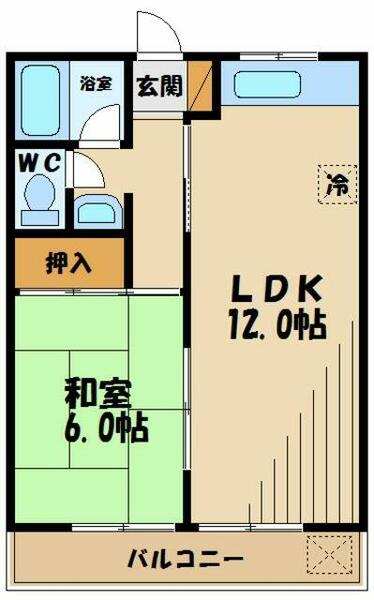 ピアコートソシア 103｜東京都稲城市大丸(賃貸アパート1LDK・1階・39.75㎡)の写真 その2