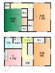 高知市上町３丁目 2階建 築60年のイメージ