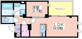 グランクレール南堀江 302 ｜ 大阪府大阪市西区南堀江１丁目（賃貸マンション1LDK・3階・35.62㎡） その2