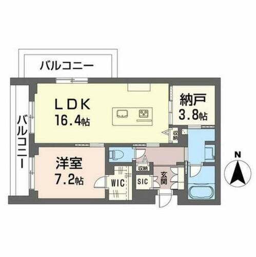 同じ建物の物件間取り写真 - ID:214057526765