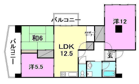 同じ建物の物件間取り写真 - ID:238007288384