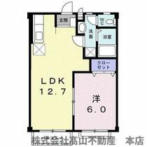 リベルテ早川 202 ｜ 福岡県宗像市田熊６丁目（賃貸アパート1LDK・2階・39.74㎡） その2