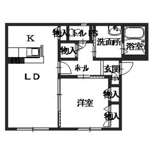 同じ建物の物件間取り写真 - ID:229008911791